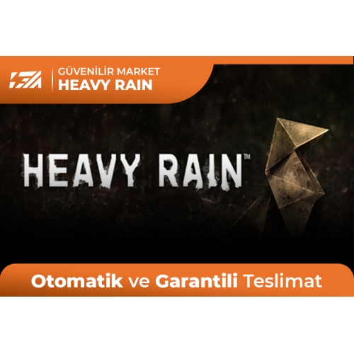  Heavy Rain + Garanti + Destek